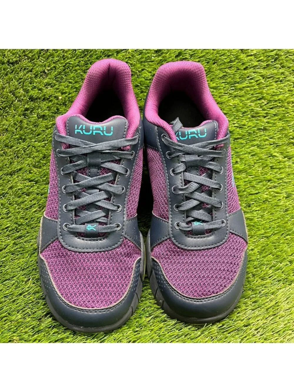 Kuru Quantum 2.0 Womens Size 10D Purple Blue Athletic Running Shoes Sneakers